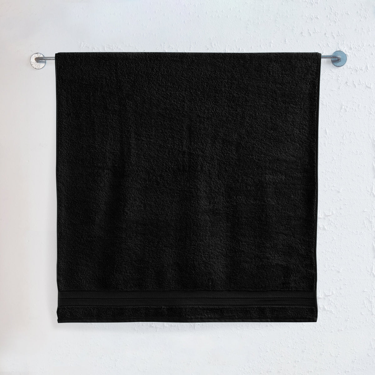 Elegant Comfort 1 Piece Premium Turkish Cotton Three Line Popcorn Jumbo Towel, 35x 70 inch