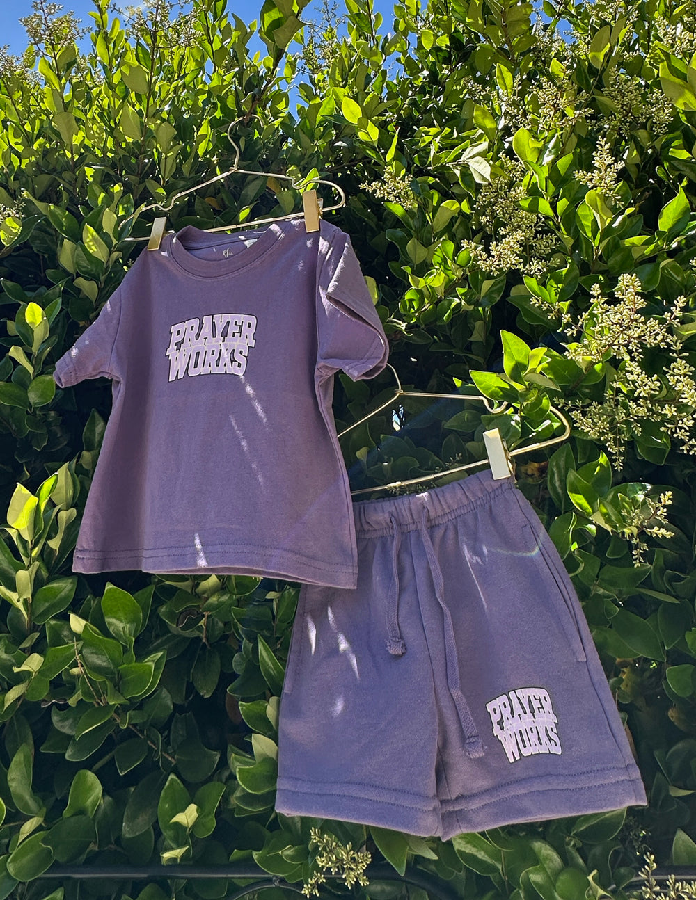Elevated Faith Prayer Works Kids Tee