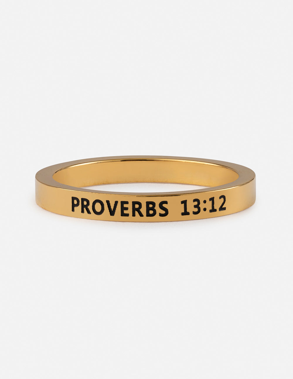 Elevated Faith Proverbs 13:12 Ring