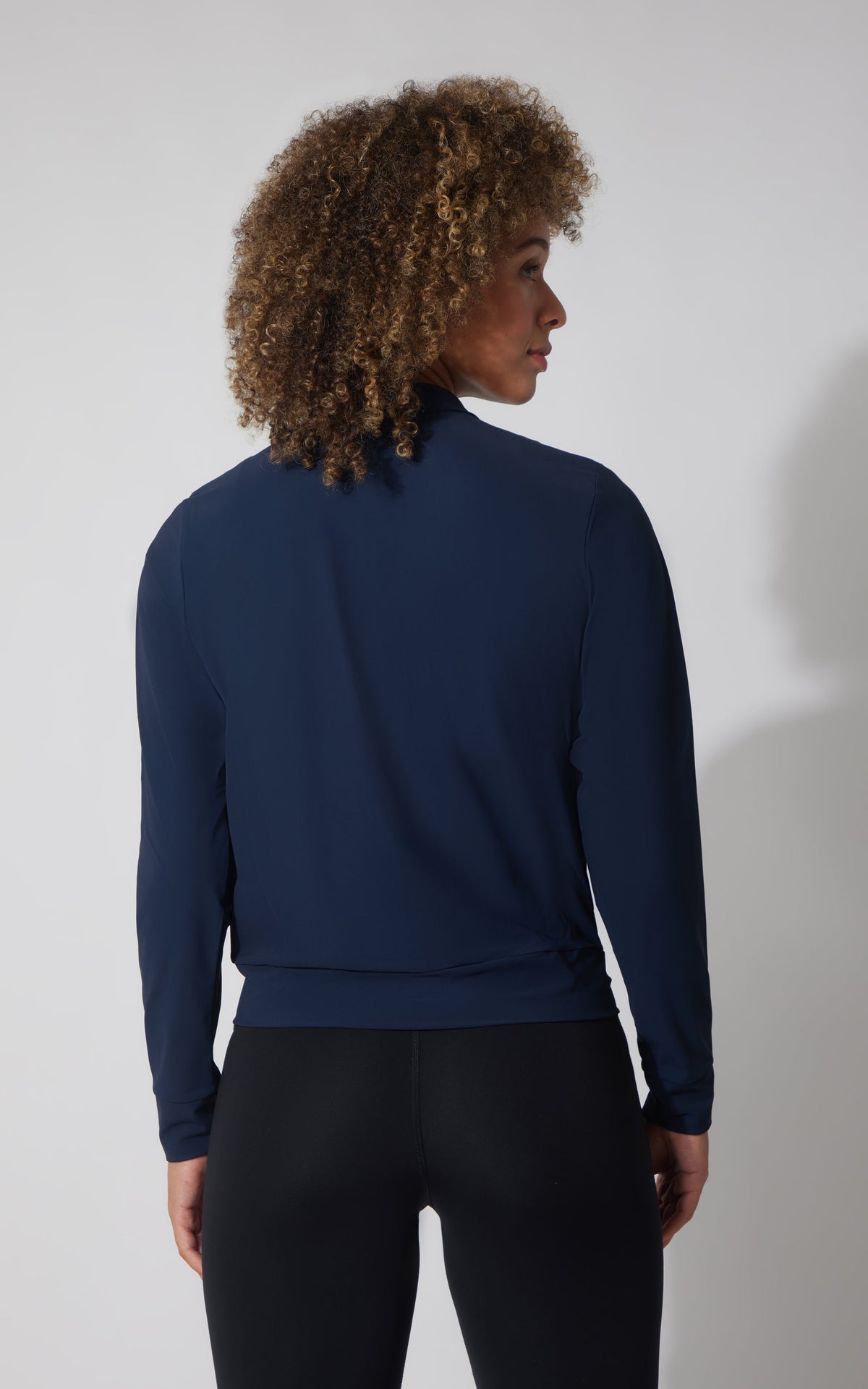 90 Degree by Reflex Warp Intown Full Zip Bomber Jacket