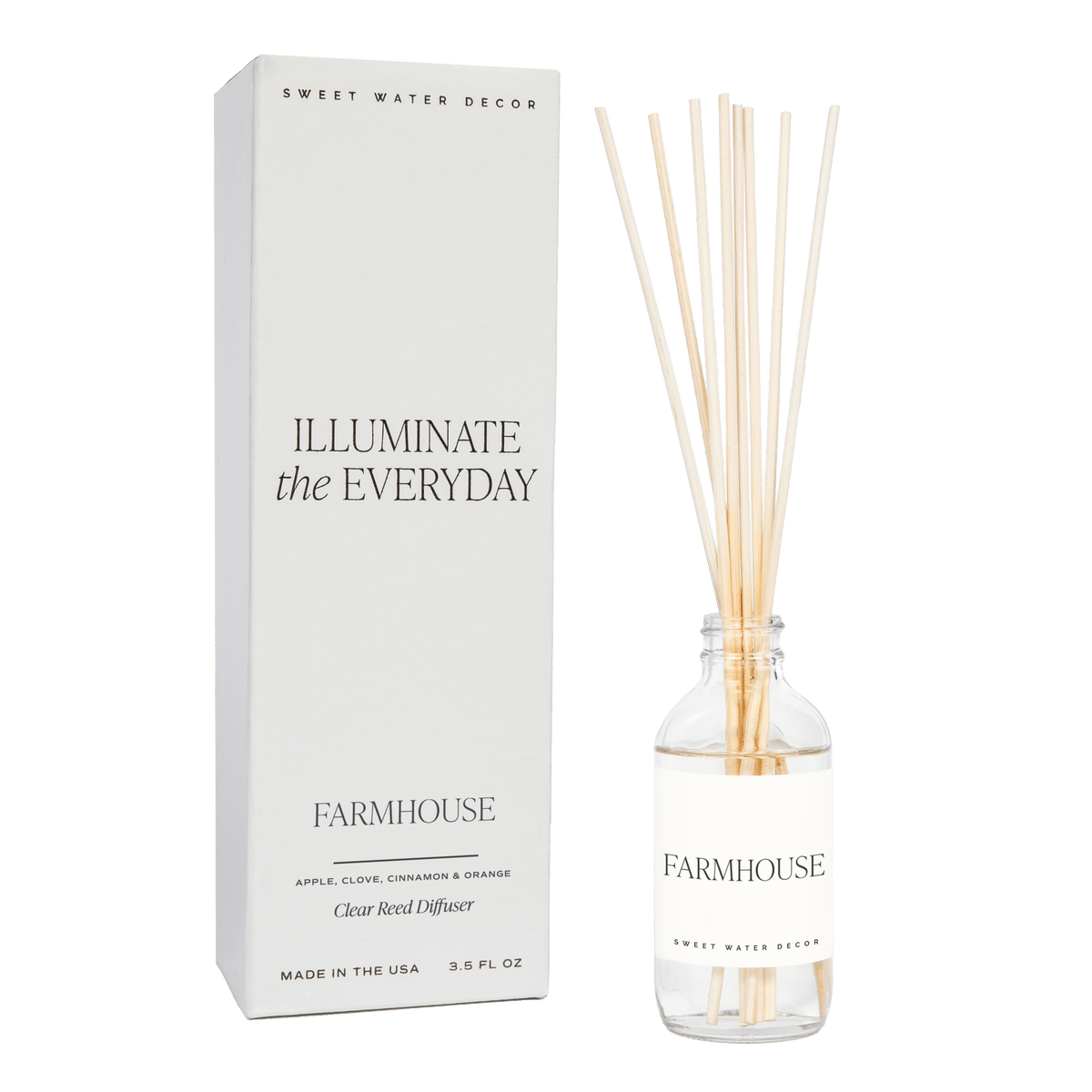 Farmhouse Clear Reed Diffuser