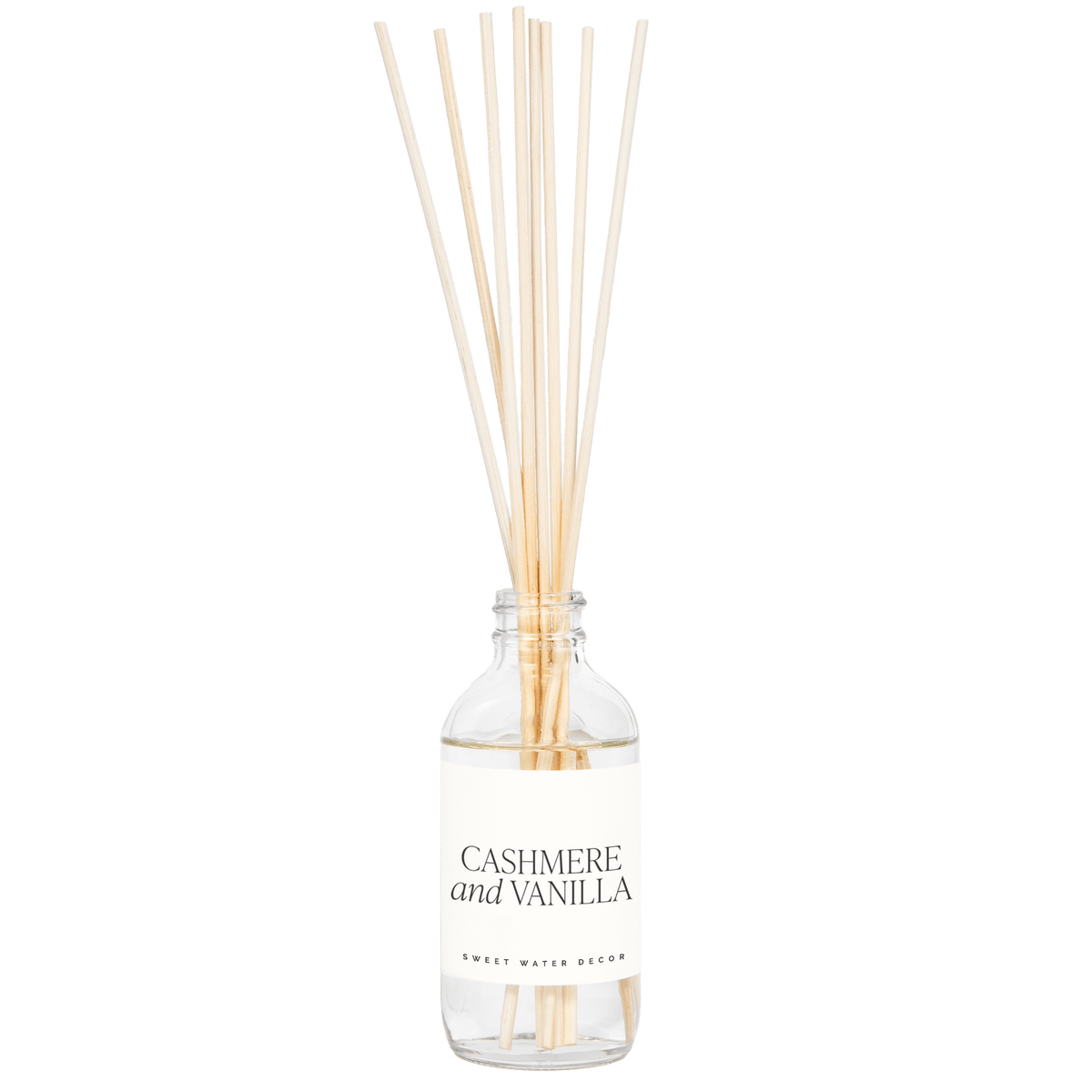 Cashmere and Vanilla Clear Reed Diffuser