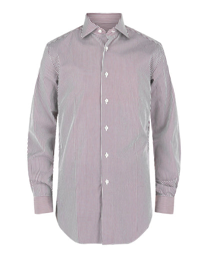 Brioni Striped Button-Up Shirt