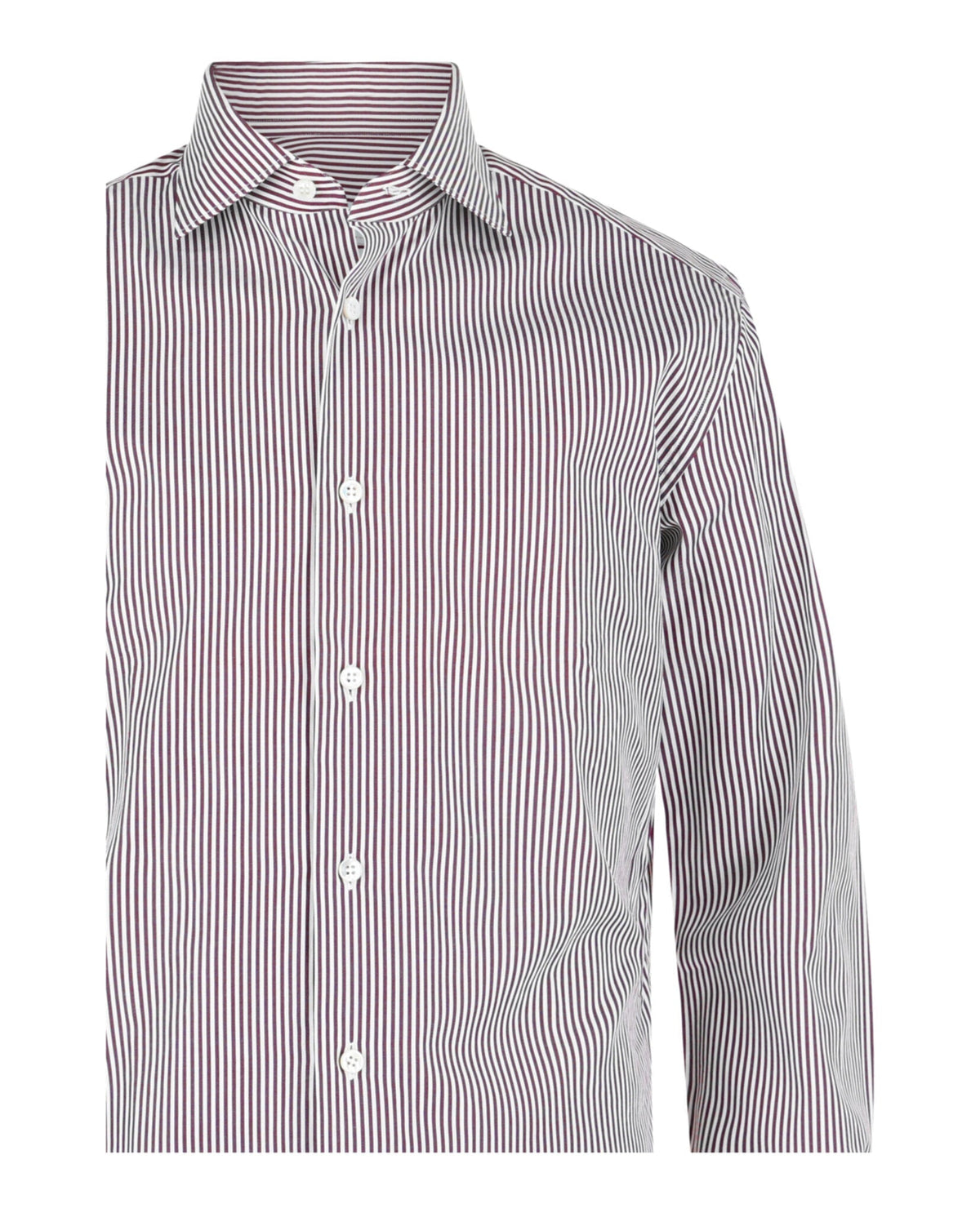 Brioni Striped Button-Up Shirt