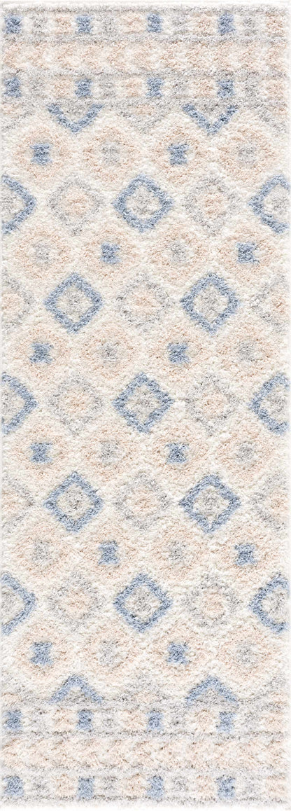 Eivin Pink & Blue Area Rug - Clearance