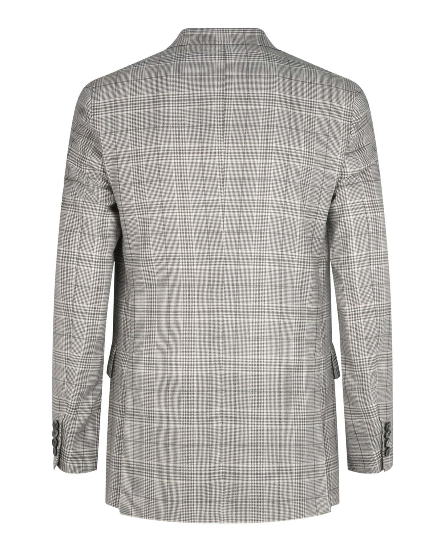 Brioni Houndstooth Single-Breasted Blazer