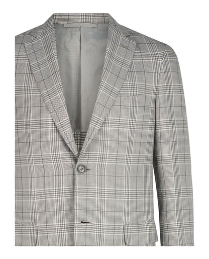 Brioni Houndstooth Single-Breasted Blazer