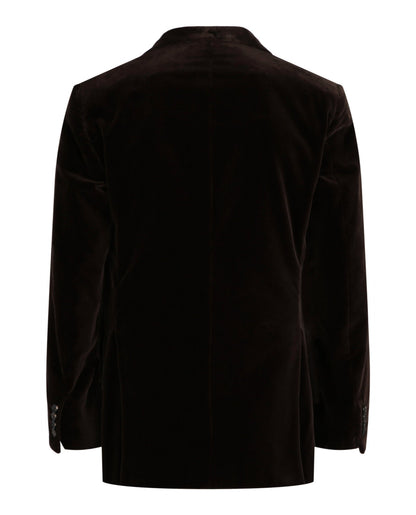 Brioni Double-Breasted Velvet Smoking Jacket