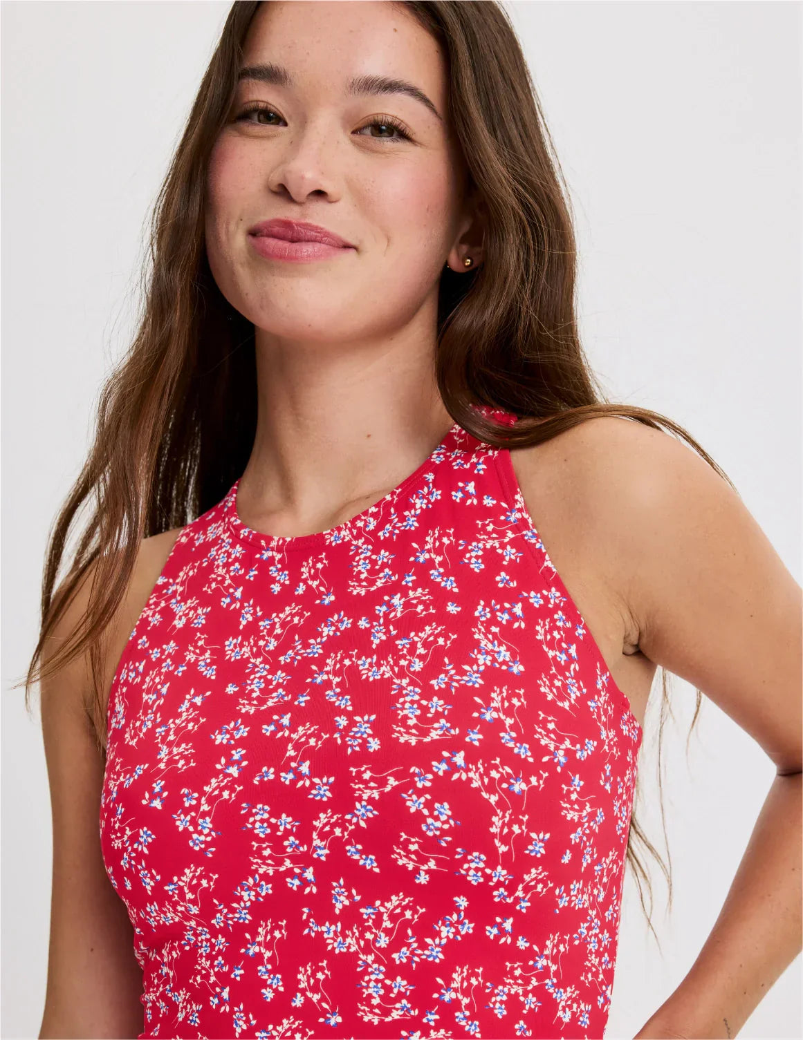 Teen Racerback Tankini Swim Top