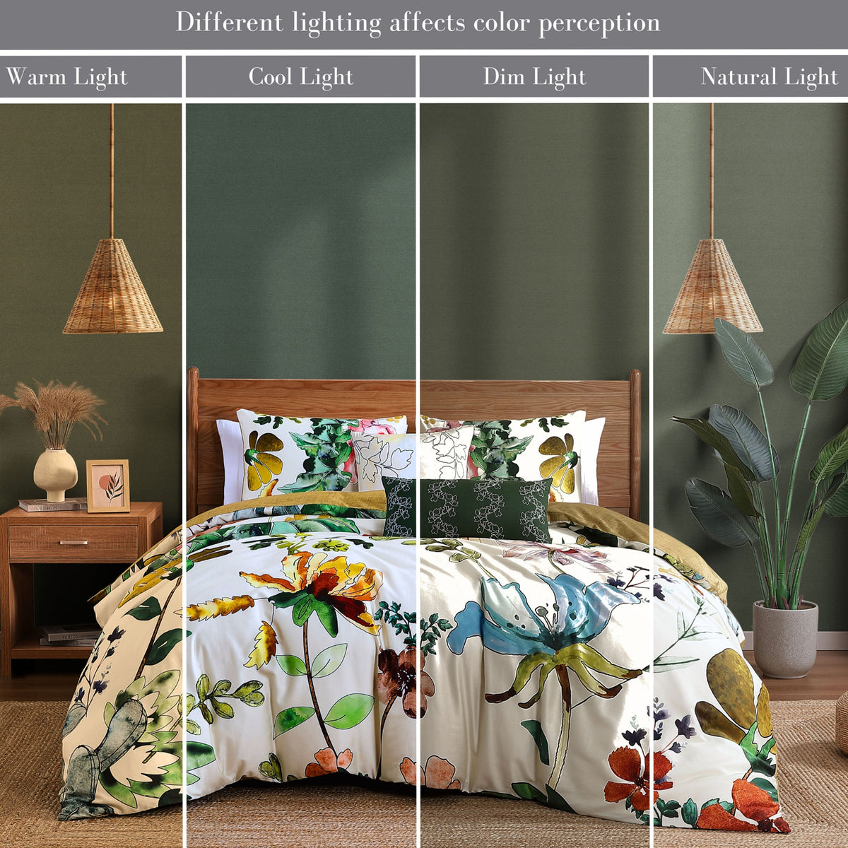 Bebejan Radiance 5 Piece Reversible Comforter Set