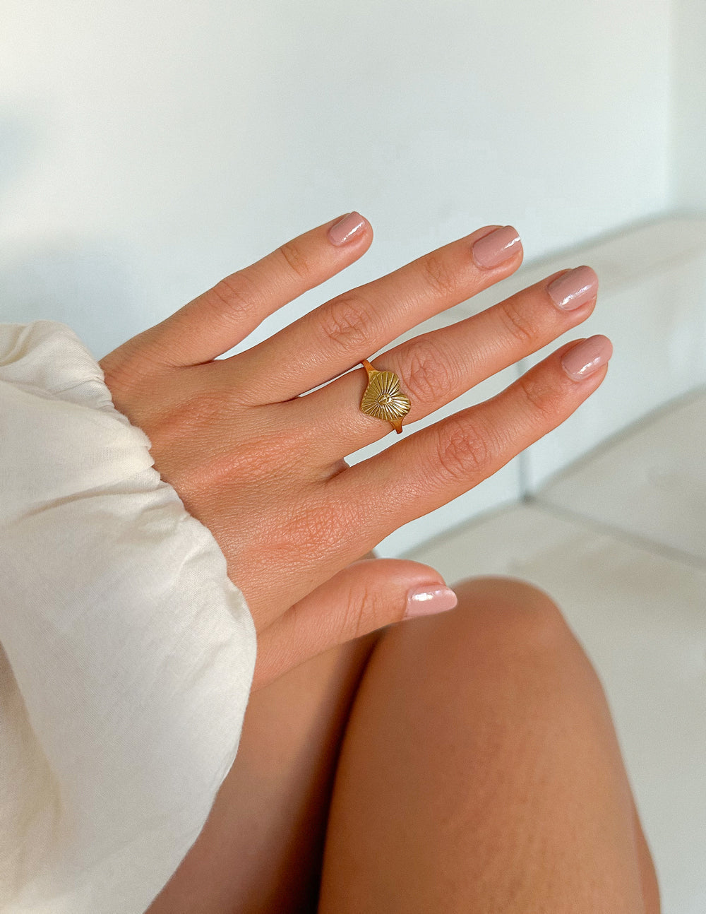 Elevated Faith Radiant Heart Ring