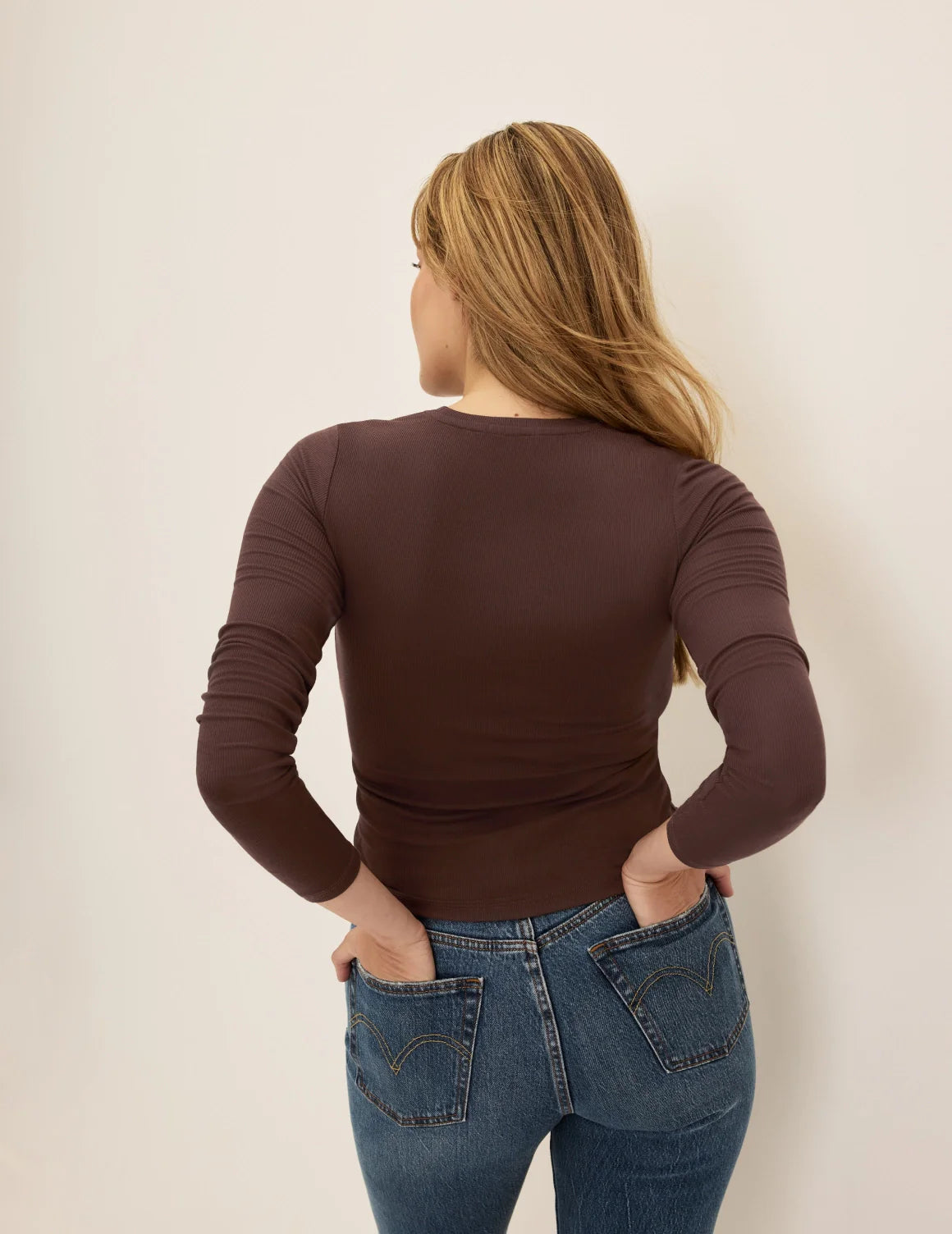Modal Rib Long Sleeve