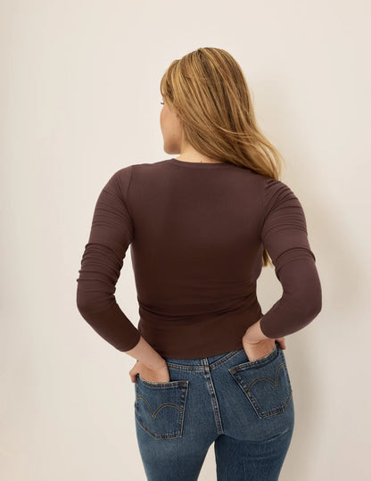 Modal Rib Long Sleeve