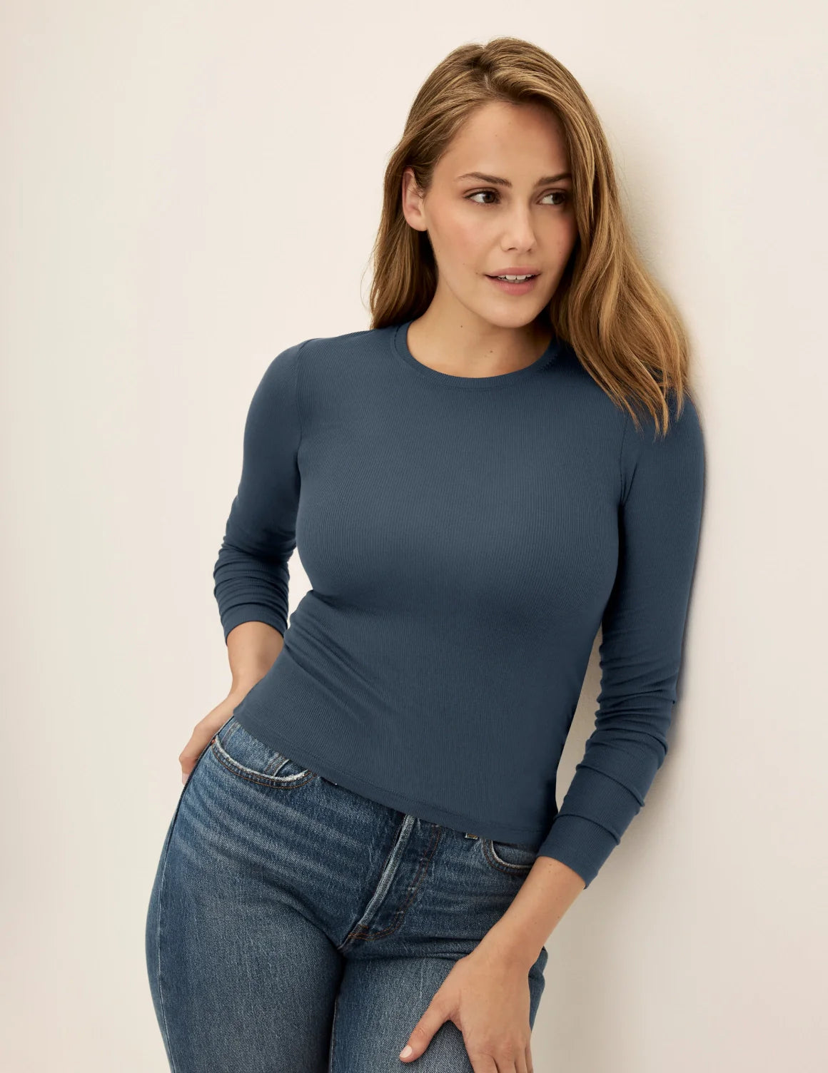 Modal Rib Long Sleeve