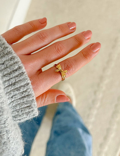 Elevated Faith Ribbon Ring