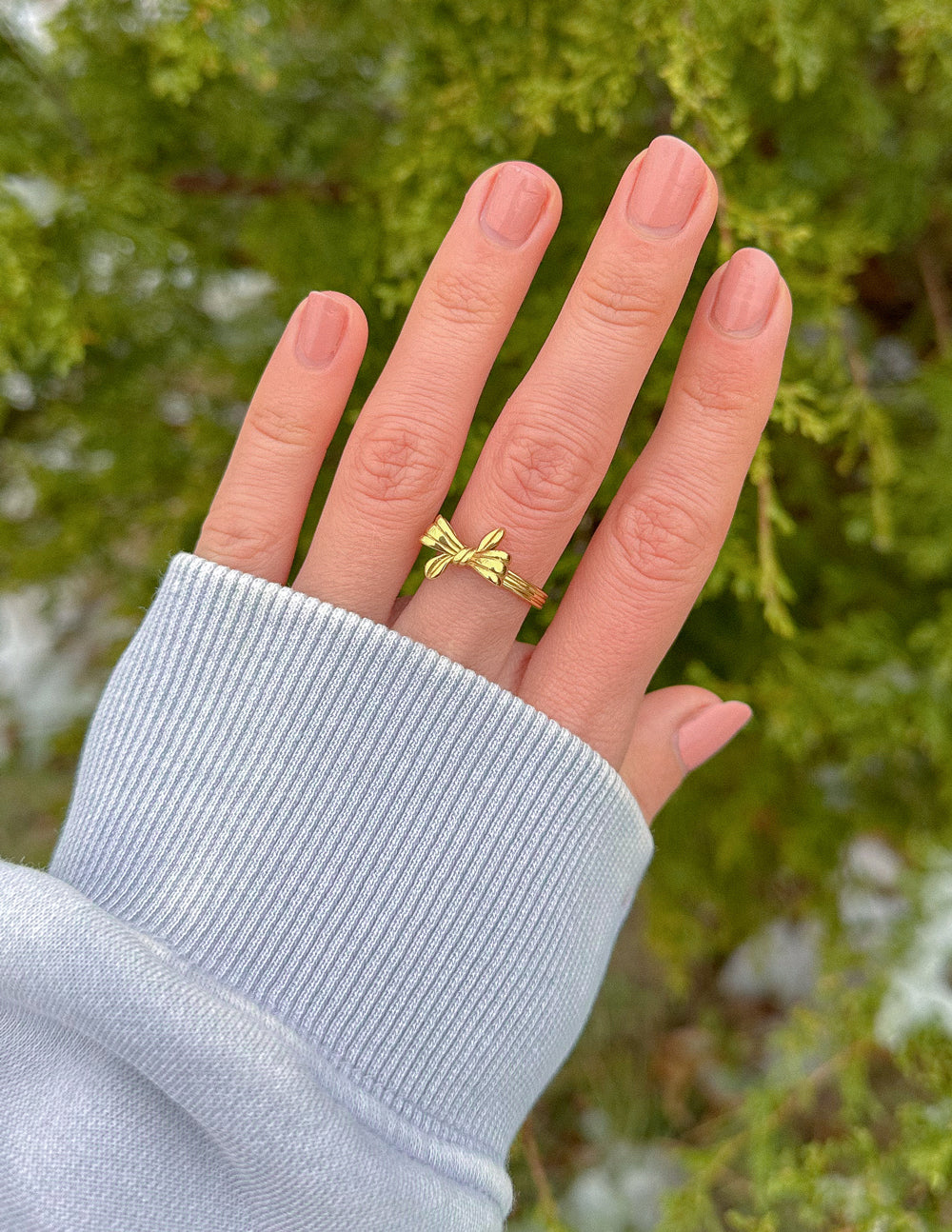 Elevated Faith Ribbon Ring