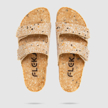 Fleks Unisex Riviera Sandal Fleks On Fleks - Morning Coffee