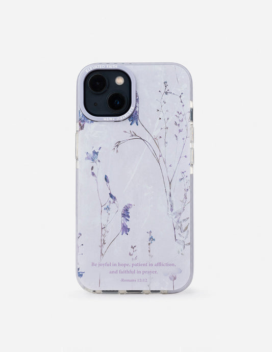 Elevated Faith Romans 12:12 Phone Case