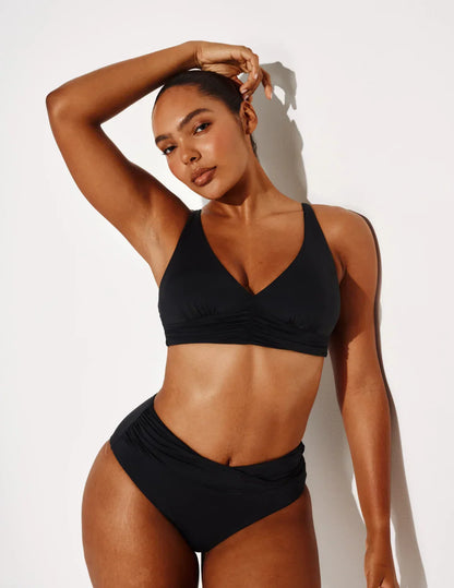 Ruched Bikini Bottom - Last Call