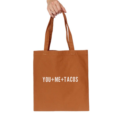 Frankie Jean You + Me + Tacos Tote Bag