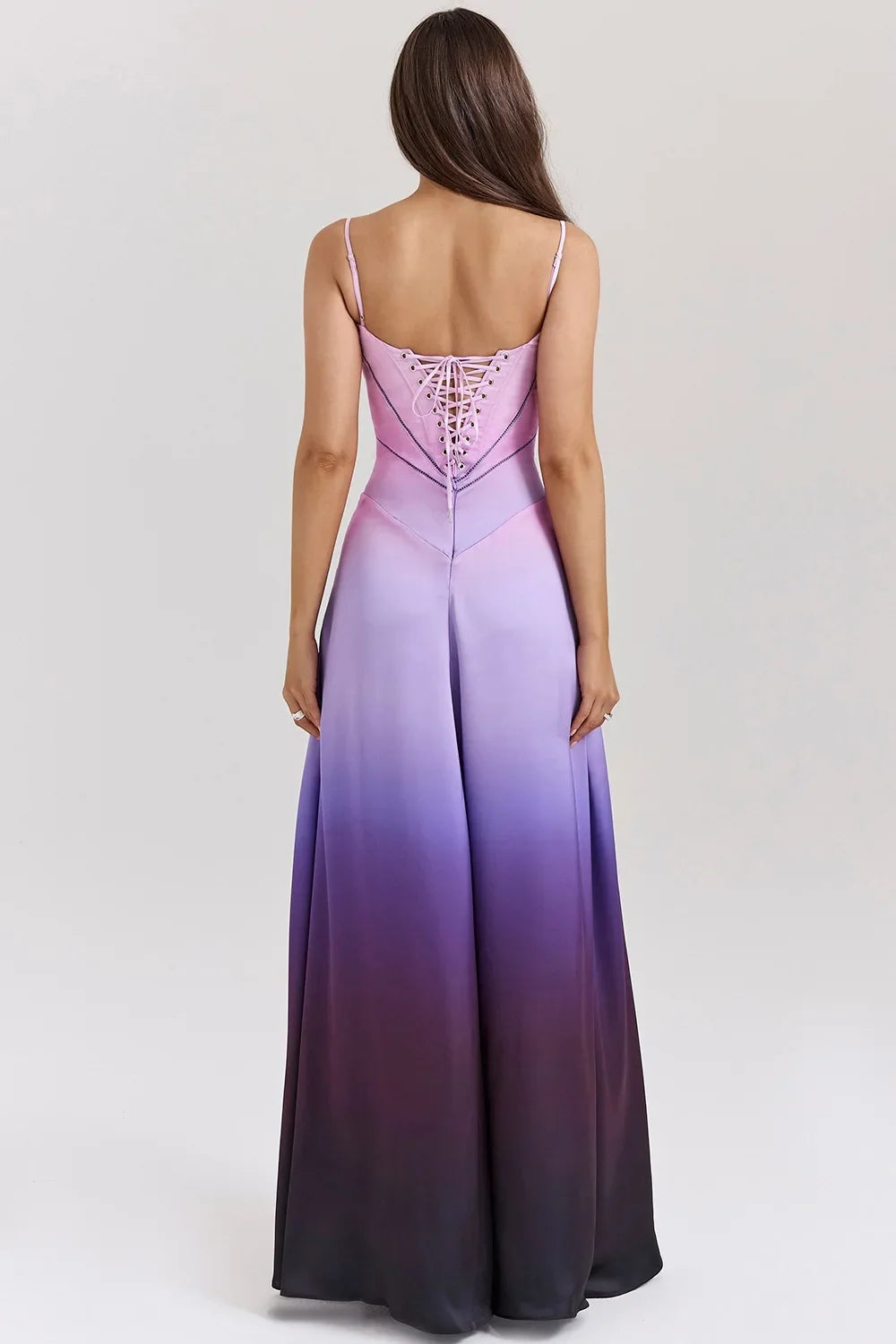 Women's new sexy slip dress slim backless dress long evening dress for women