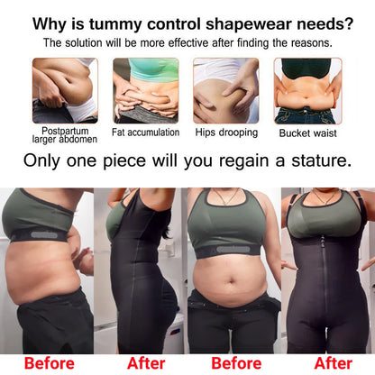 Straps Full Body Shaper Tummy Slimming Postpartum Stage 3 Girdle Push Up Butt Lifter Shapewear