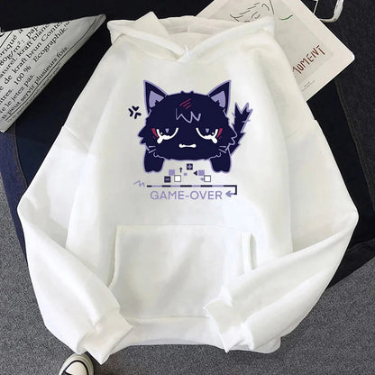 Genshin Impact Scaramouche Cat Hoodie