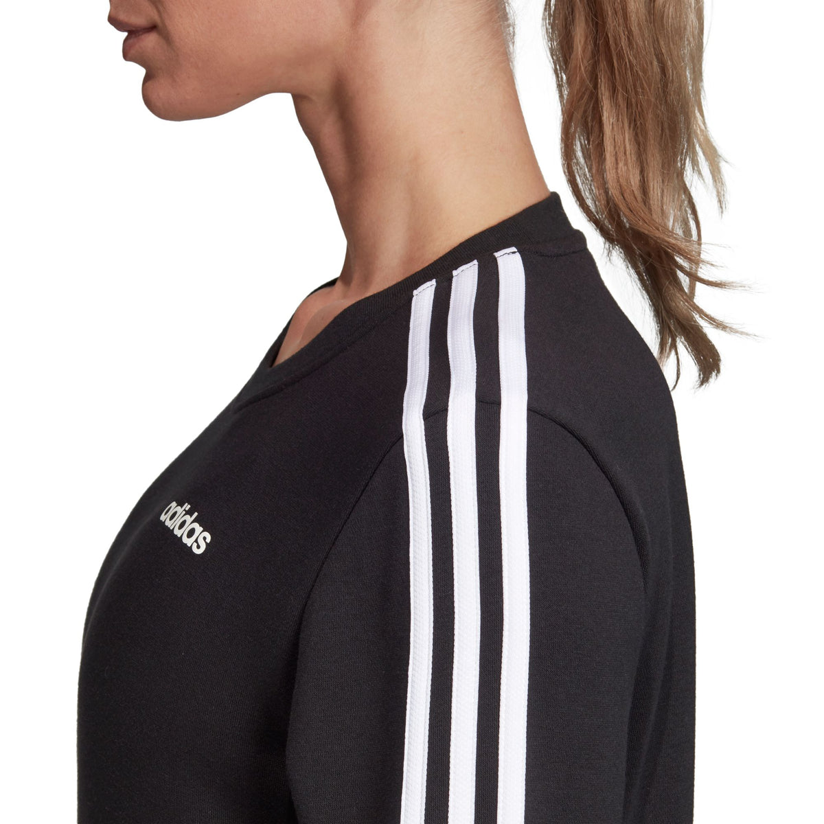 adidas Women's Essentials 3-Stripes Sweatshirt Sweaters