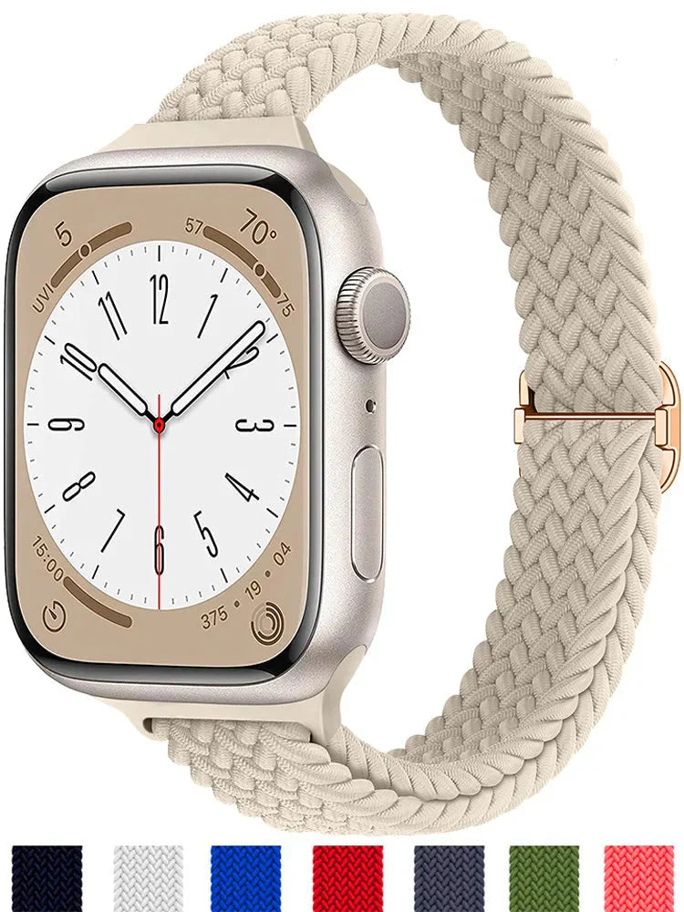 Apple Watch Nylon Band - Soft Breathable Braided Strap