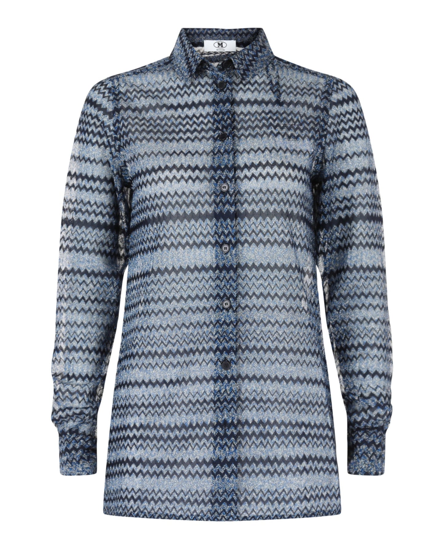 Missoni Signature Zig Zag Patterned Shirt
