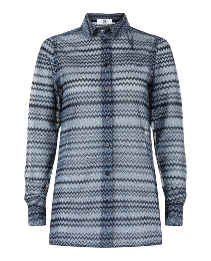 Missoni Signature Zig Zag Patterned Shirt