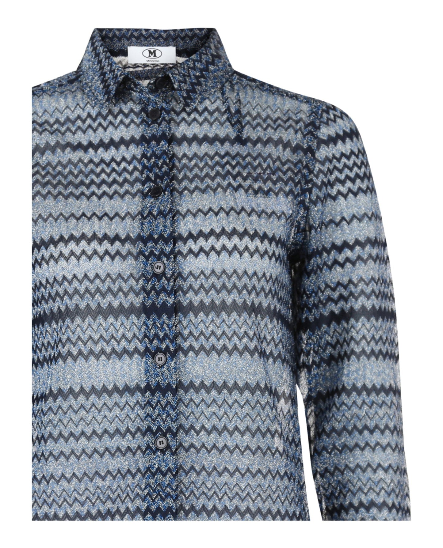 Missoni Signature Zig Zag Patterned Shirt