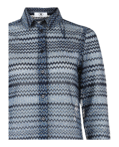 Missoni Signature Zig Zag Patterned Shirt