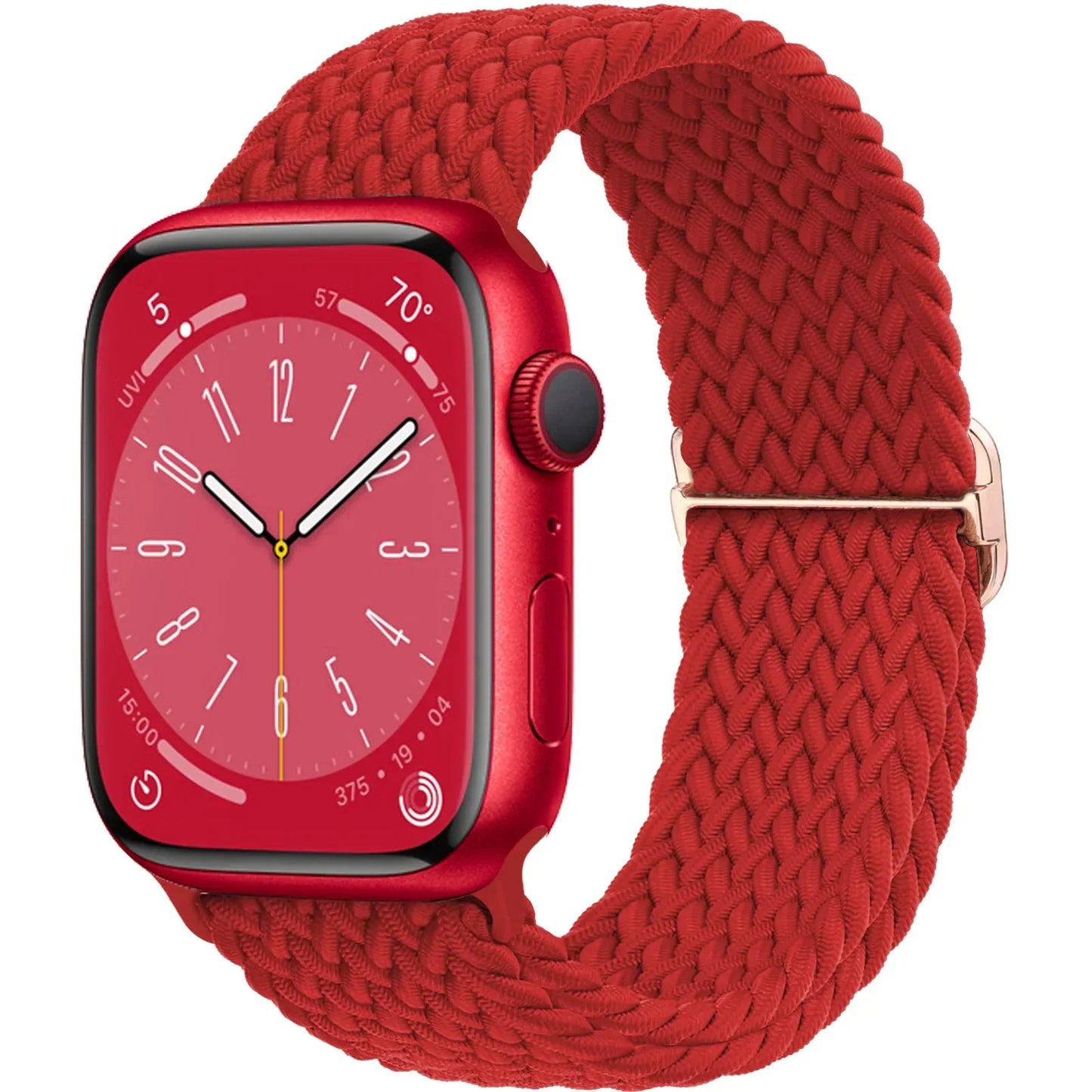 Apple Watch Braided Strap - Soft Elastic Nylon Band