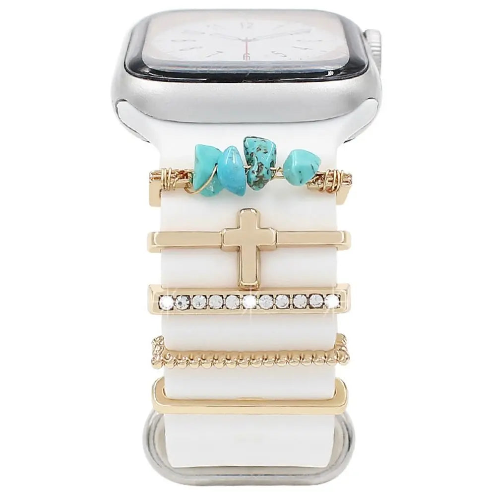 Decorative Metal Charms For Apple Watch Bands