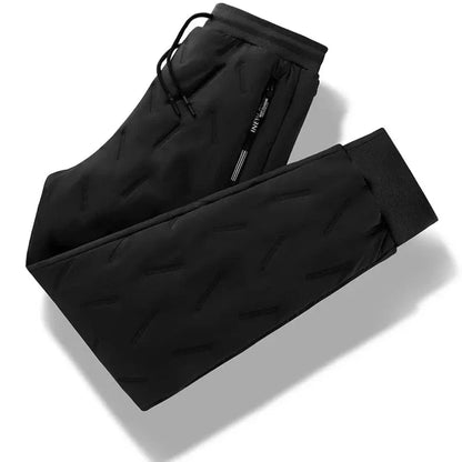 Sweatwear Winter Warm Lambswool Thicken Sweatpants Men Outdoors Casual Windproof Jogging Pants Brand High Quality Trousers Men