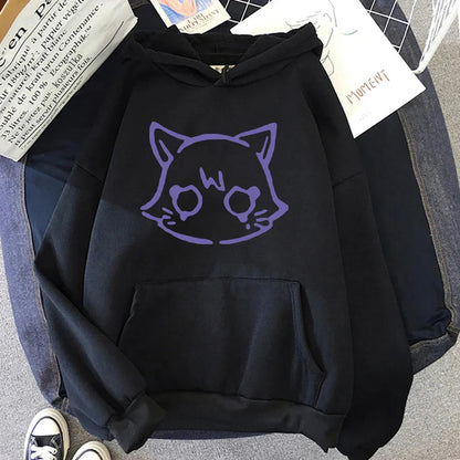 Genshin Impact Scaramouche Cat Hoodie