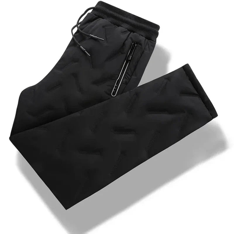 Sweatwear Winter Warm Lambswool Thicken Sweatpants Men Outdoors Casual Windproof Jogging Pants Brand High Quality Trousers Men