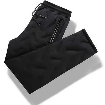 Sweatwear Winter Warm Lambswool Thicken Sweatpants Men Outdoors Casual Windproof Jogging Pants Brand High Quality Trousers Men