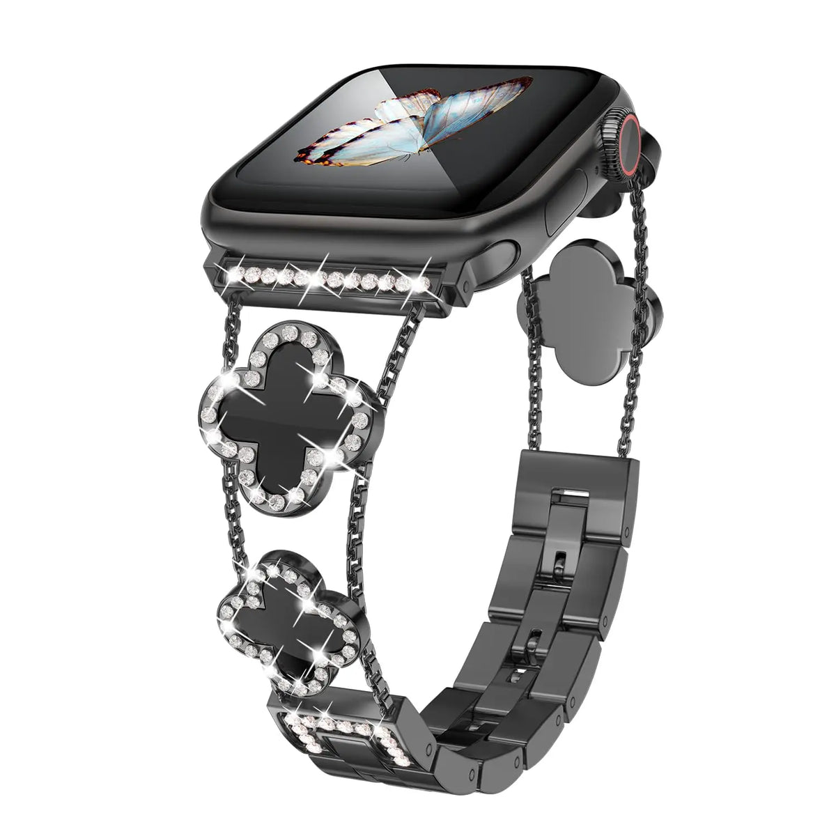 Apple Watch Diamond Metal Band - Elegant Stainless Steel Strap