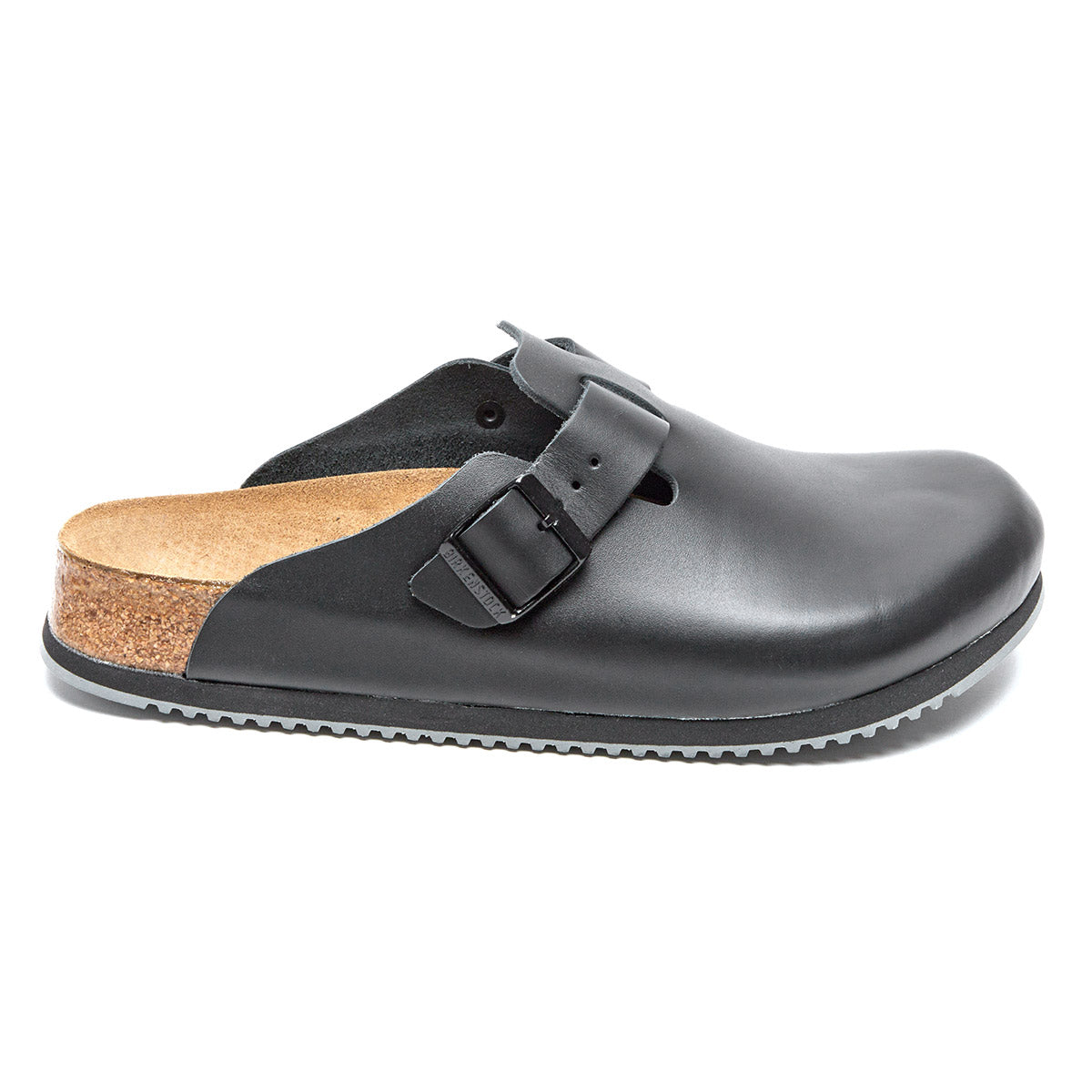 Birkenstock Boston Super Grip Leather Clogs