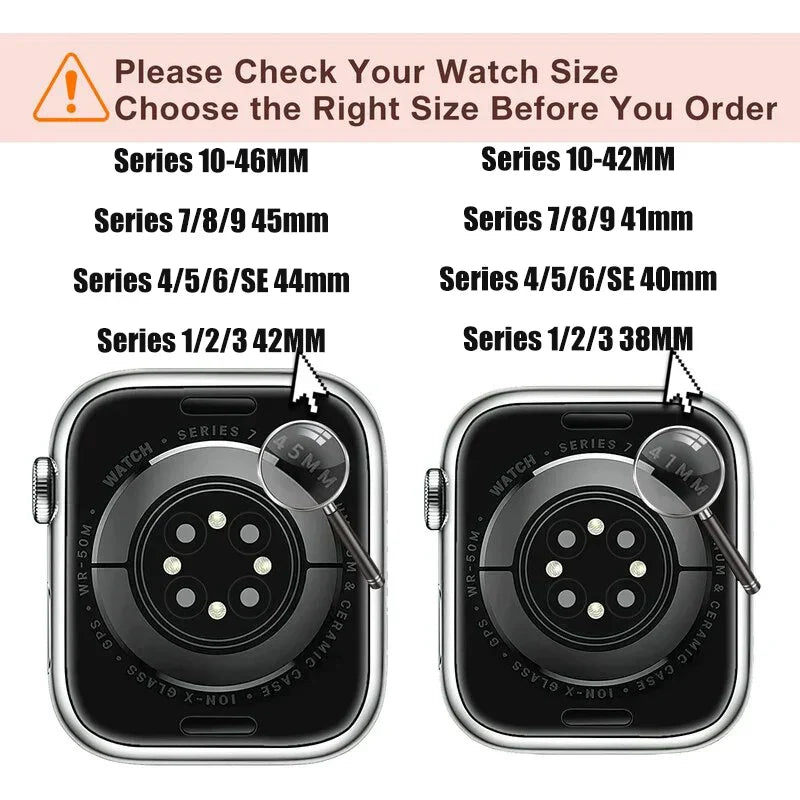Apple Watch Genuine Leather Band - Classic Durable Strap