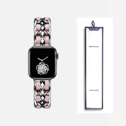 Apple Watch Stainless Steel Strap - Luxury Chain Design