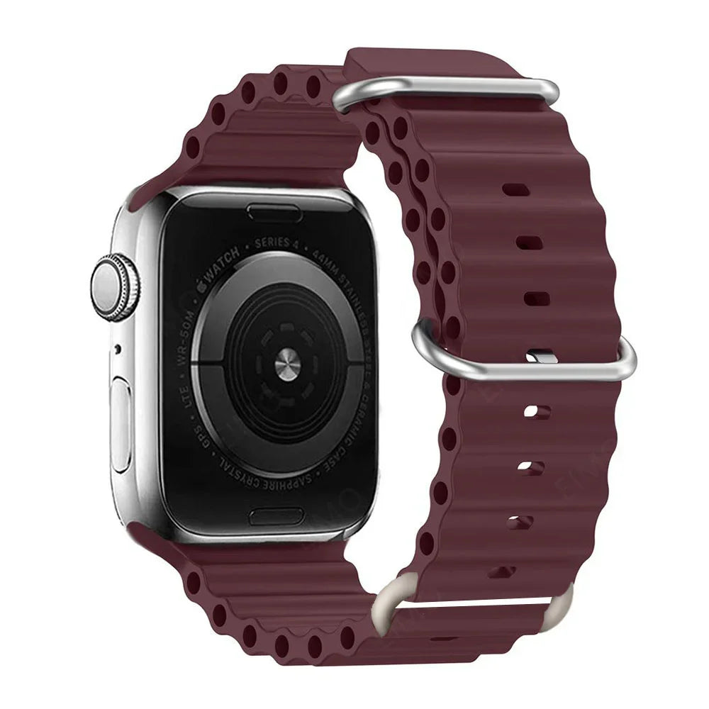 Apple Watch Silicone Strap - Waterproof and Breathable Band