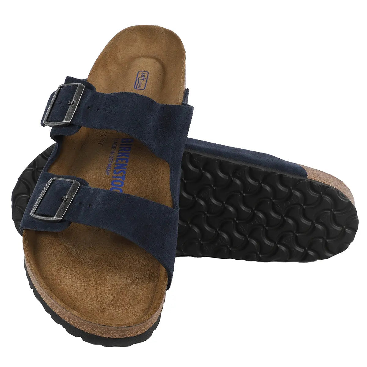 Birkenstock Arizona Soft Footbed Suede Leather Sandals