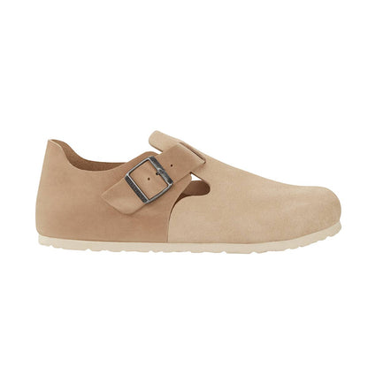 Birkenstock London Leather Sandcastle Clogs