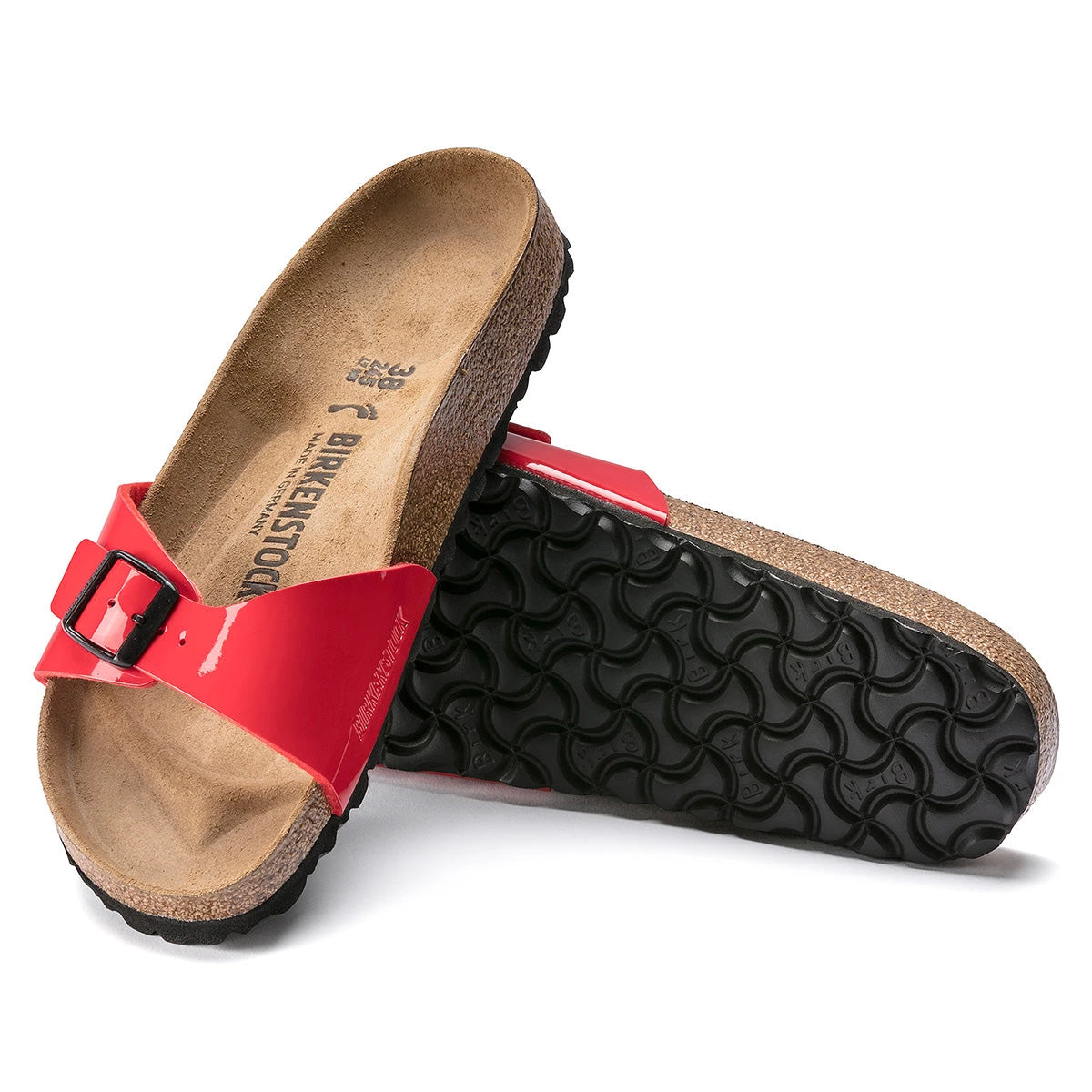 Birkenstock Women's Madrid Patent Birko-Flor Patent Sandals
