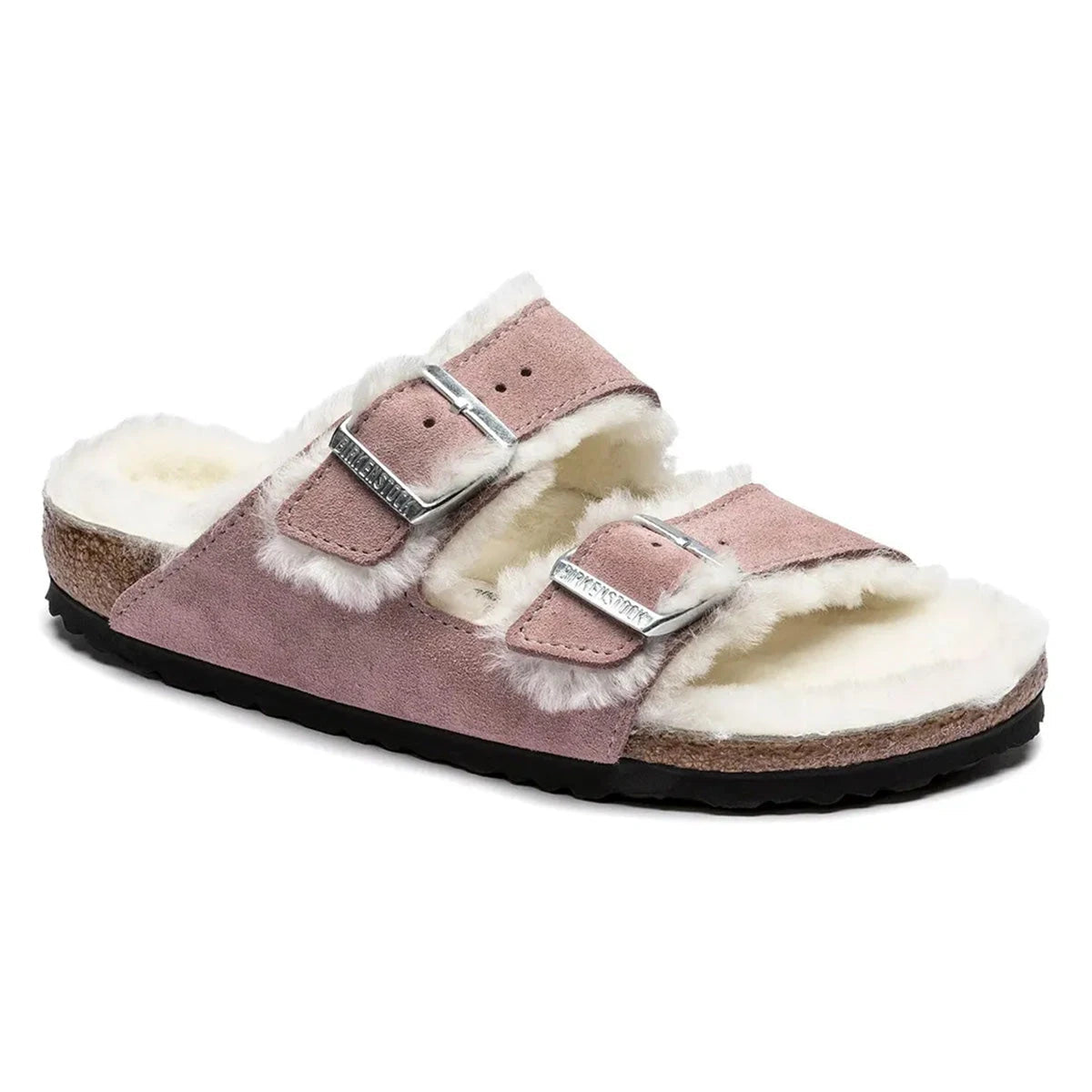 Birkenstock Women's Arizona Shearling Suede/Shearling Sandals