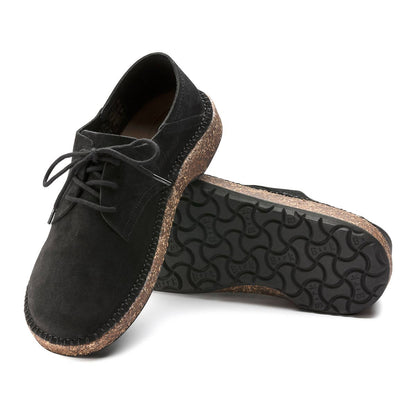 Birkenstock Gary Suede Leather Black Shoes