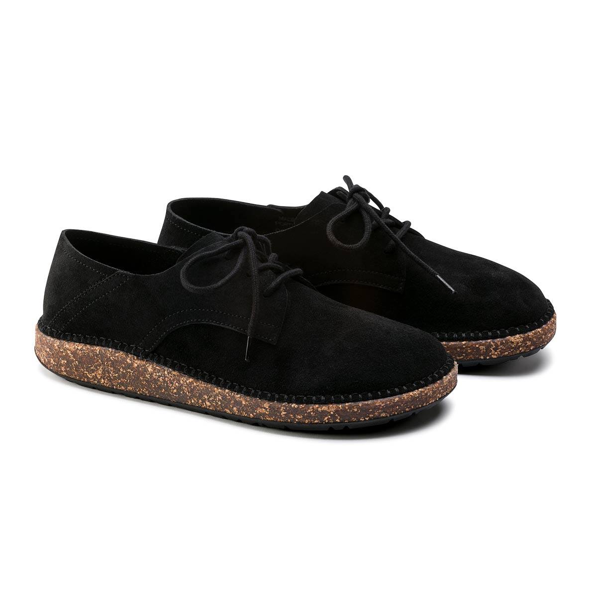 Birkenstock Gary Suede Leather Black Shoes